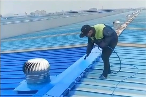 新港镇彩钢喷漆、翻新、维修